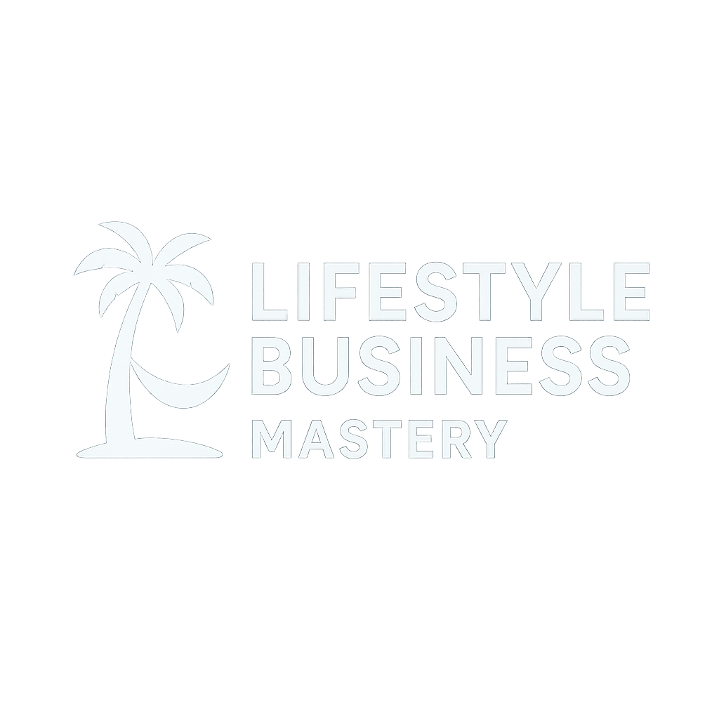 Lifestyle Business Mastery Event Logo